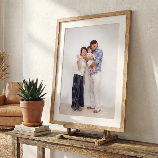 Family Portrait Premium Satin Photo Print (Professional Grade Large Print)