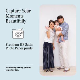 Family Portrait Premium Satin Photo Print