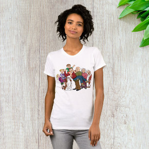 Family Portrait Womens T-Shirt