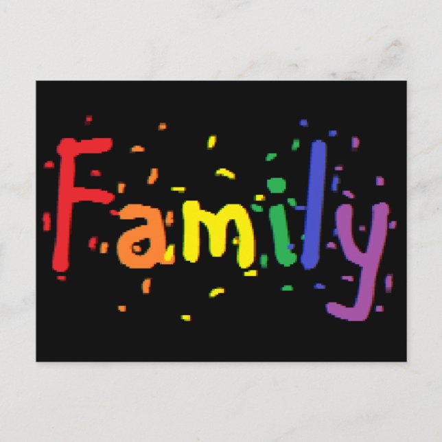 Family Postcard (Front)