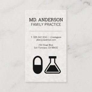 Family Practice Medical Business Card