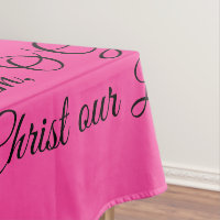 Family Prayer Tablecloth