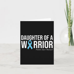 Family Prostate Cancer Awareness Light Blue Daught Card