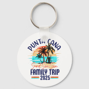 Family Punta Cana Vacation 2025 Summer Vacation Ma Key Ring