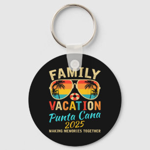 Family Punta Cana Vacation 2025 Summer Vacation Ma Key Ring