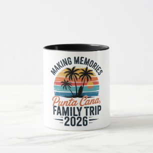 Family Punta Cana Vacation 2026 Summer Vacation Mug