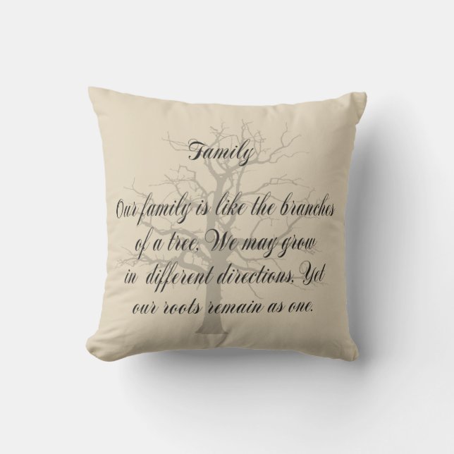 FAMILY QUOTE CUSHION (Front)