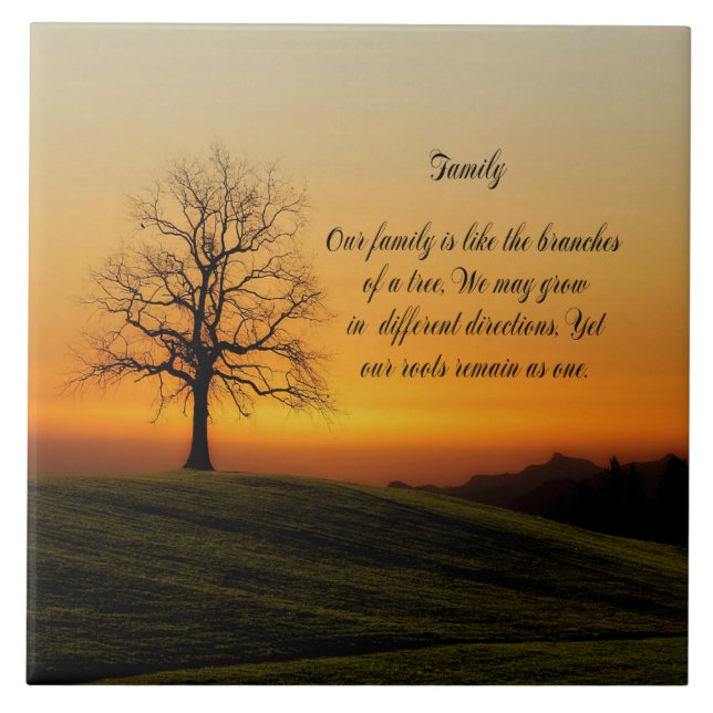 FAMILY QUOTE TILE (Front)