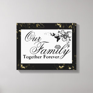 Family Quote/Wrapped Canvas