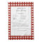 Family Recipe Keepsake Heirloom Gingham