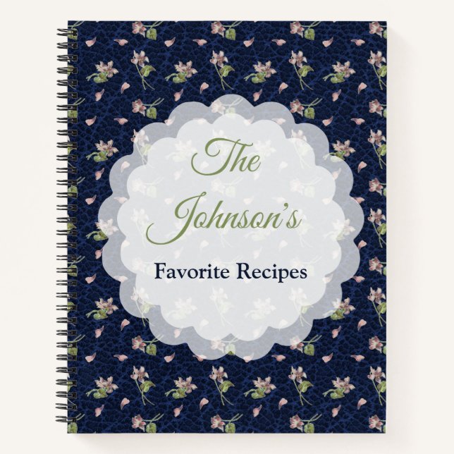 Family Recipe Notebook (Front)