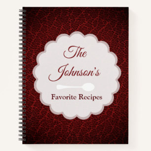 Family Recipe Notebook