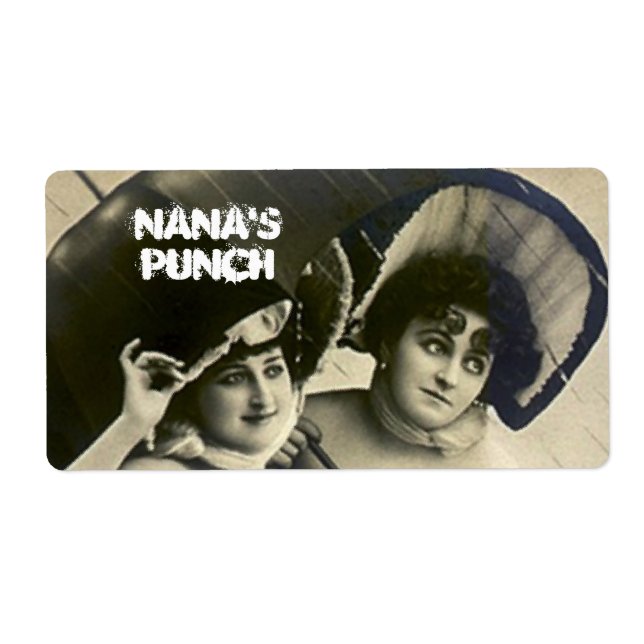 Family Recipe Wine Beer Home Canning Brew Labels (Front)