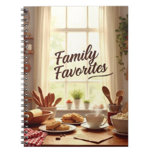 Family Recipes Notebook