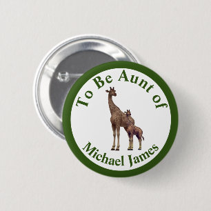 Family Relation Assorted Animals 6 Cm Round Badge