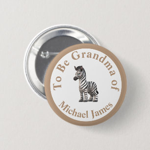 Family Relation Assorted Animals 6 Cm Round Badge