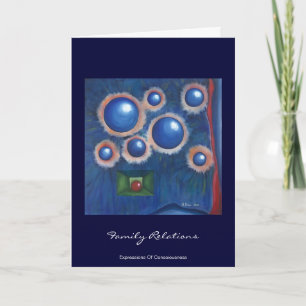 Family relations card
