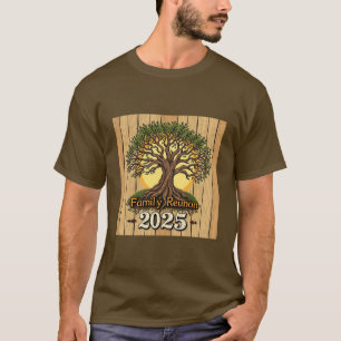 Family Reunion 2025 Couple T-Shirts – Custom Name,
