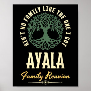 Family Reunion 2025 Matching Design - Ayala  Poster