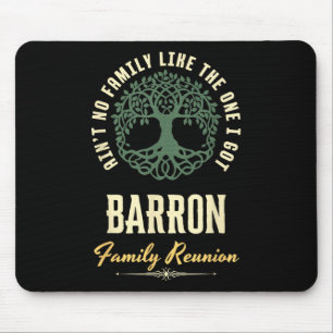 Family Reunion 2025 Matching Design - Barron Mouse Pad