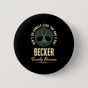 Family Reunion 2025 Matching Design - Becker  6 Cm Round Badge