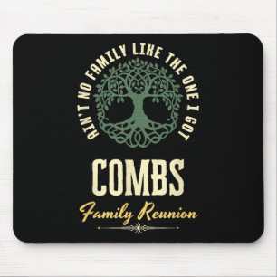 Family Reunion 2025 Matching Design - Combs Mouse Pad