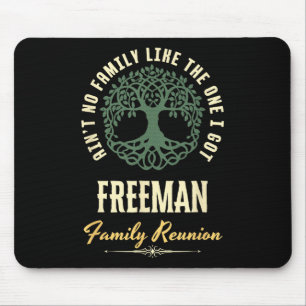 Family Reunion 2025 Matching Design - Freeman  Mouse Pad