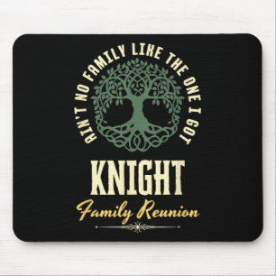 Family Reunion 2025 Matching Design - Knight Mouse Pad