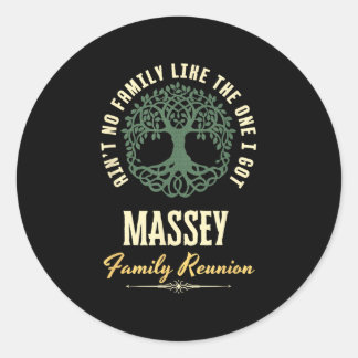Family Reunion 2025 Matching Design - Mey Classic Round Sticker