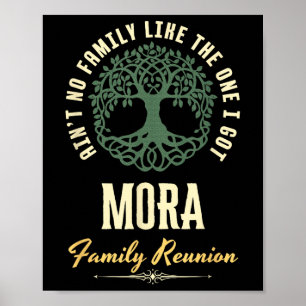 Family Reunion 2025 Matching Design - Mora Poster