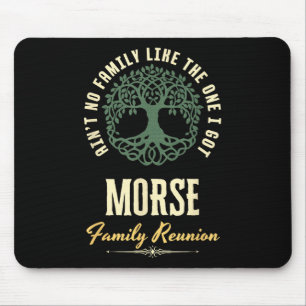 Family Reunion 2025 Matching Design - Morse  Mouse Pad