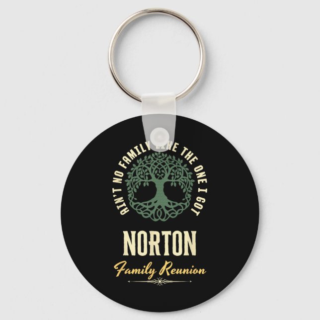 Family Reunion 2025 Matching Design - Norton  Key Ring (Front)