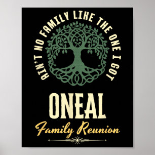 Family Reunion 2025 Matching Design - Oneal Poster