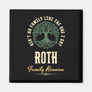 Family Reunion 2025 Matching Design - Roth Magnet