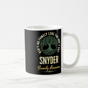 Family Reunion 2025 Matching Design - Snyder Coffee Mug