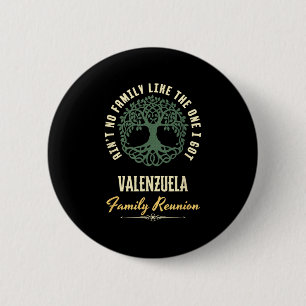 Family Reunion 2025 Matching Design - Valenzuela  6 Cm Round Badge