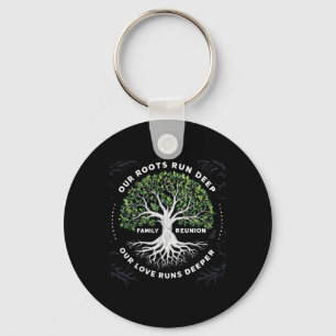 Family Reunion 2025 Our Roots Run Deep Our Love Ru Key Ring