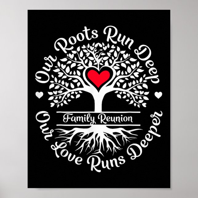 Family Reunion 2025 Our Roots Run Deep Our Love Ru Poster (Front)