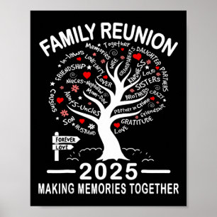 Family Reunion 2025 Shirt Family Matching Reunion  Poster