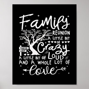 Family Reunion 2025 Shirt Family Matching Reunion  Poster