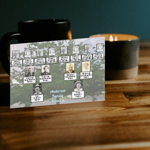 Family Reunion 3 Generation Summertime Tree Invitation