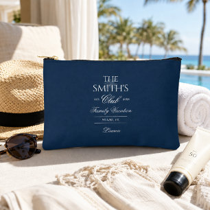 Family Reunion bag, Custom vacation Accessory Pouch