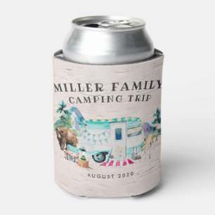 Family Reunion Camping Road Trip Personalised Can Cooler