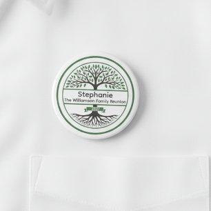 Family Reunion Celebration Keepsake Name Badge