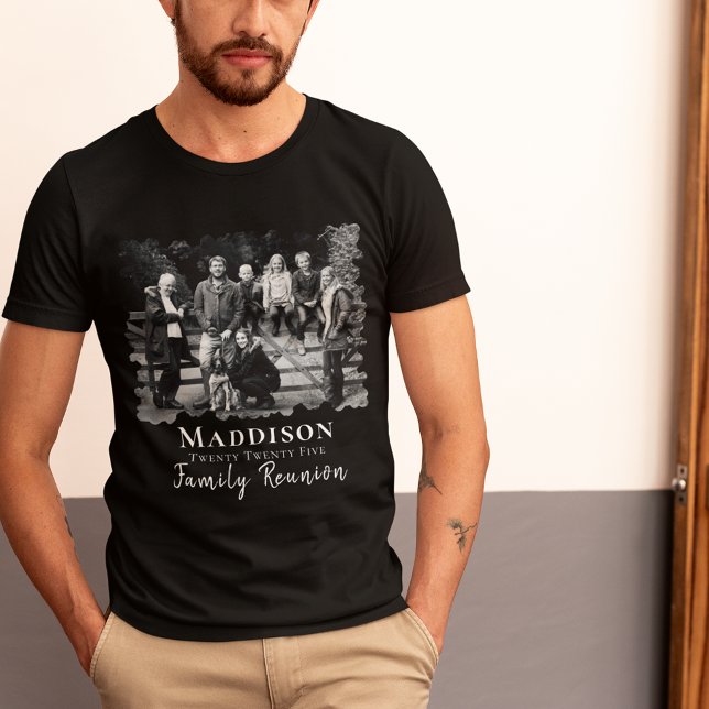 Family Reunion Celebrations Photo Masking T-Shirt (Creator Uploaded)