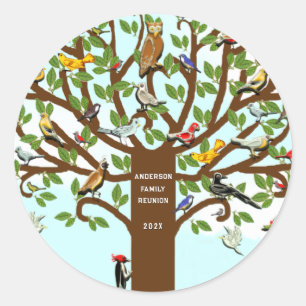 Family Reunion Classic Round Sticker