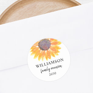 Family Reunion Classic Round Sticker