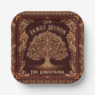 Family Reunion Collection Paper Plate