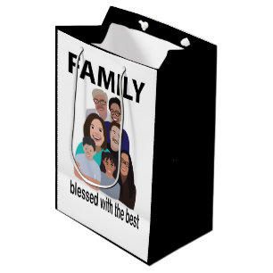 Family Reunion Cool Family Reunion Medium Gift Bag