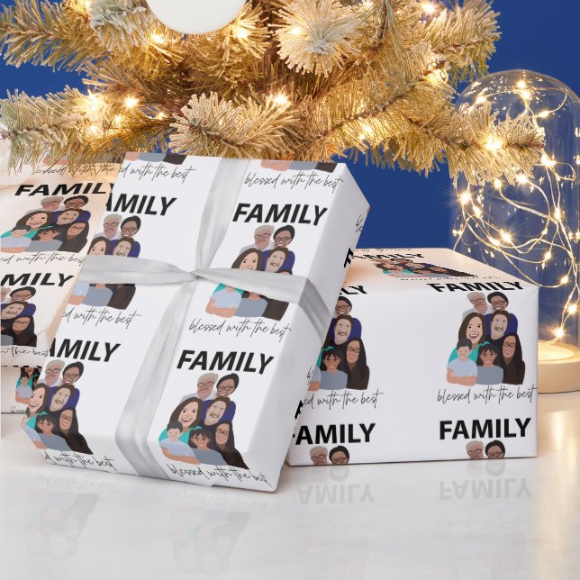 Family Reunion Cool Family Reunion  Wrapping Paper (Holidays)